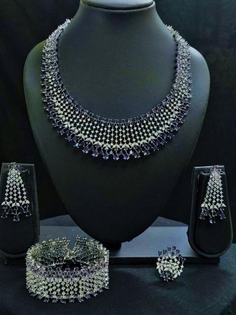 Original Zircon Necklace Set