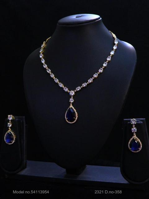 Made in India | Cz Necklace Set