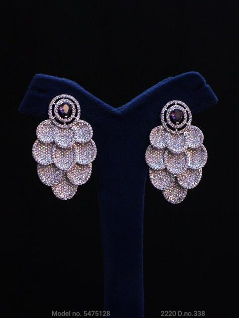 Diamond Replica Long Earrings