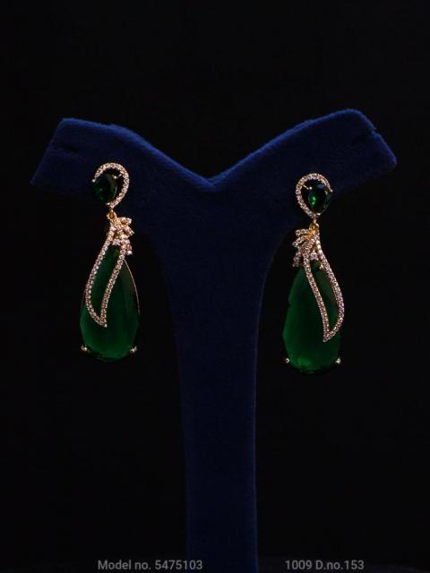 Designer Handmade Cz Earrings
