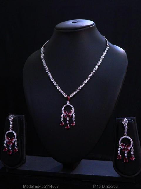 Classic yet Trendy | Cz Fashion Necklace Set