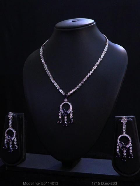 Cz Jewelry Set | Classic Pattern