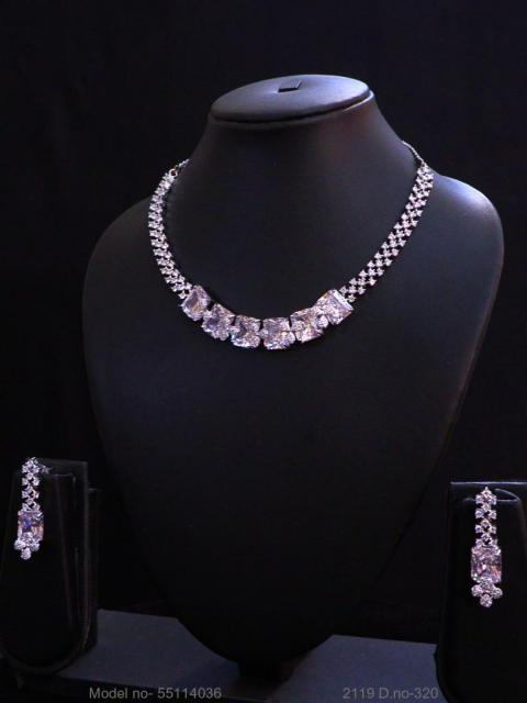 American Diamond Necklace Set | Wonderful Gift Item