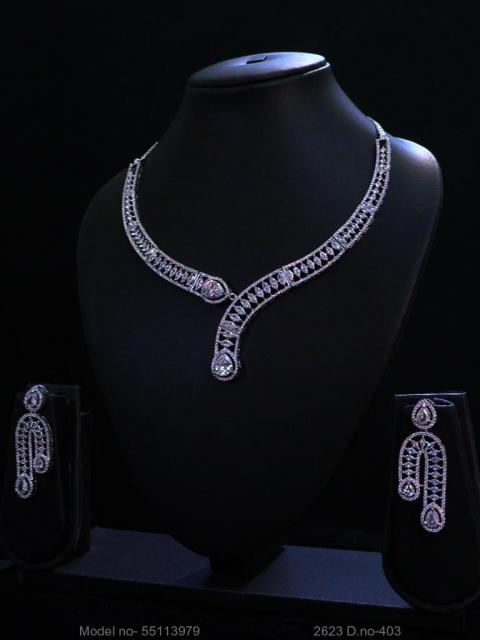 American Diamond Necklace Set | Wonderful Gift Item