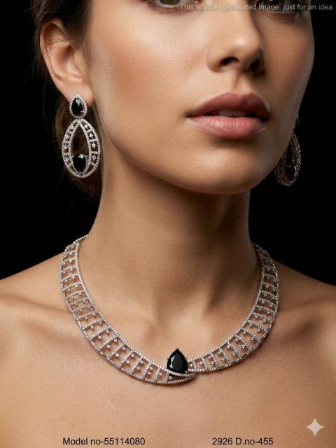 Made in India | Cz Necklace Set