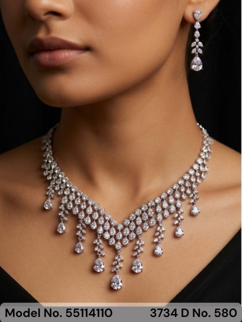 American Diamond Necklace Set | Wonderful Gift Item