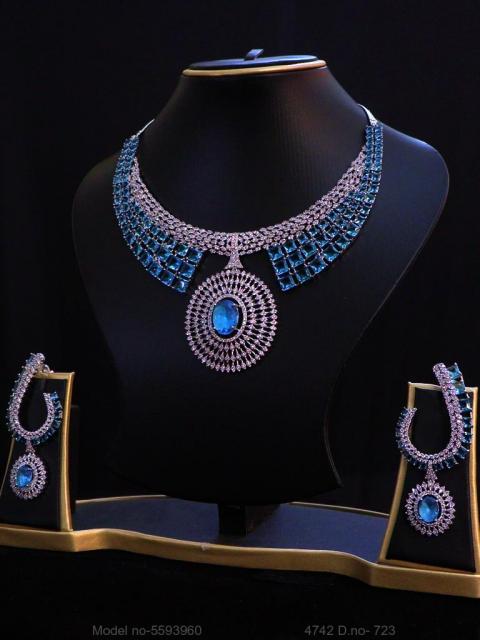 Handmade Traditional Masterpiece Zircon Jewelry Set