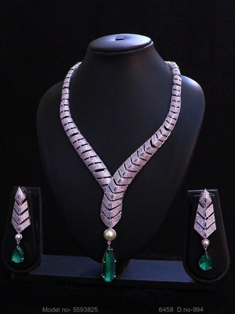 Gift Necklace Set in CZ