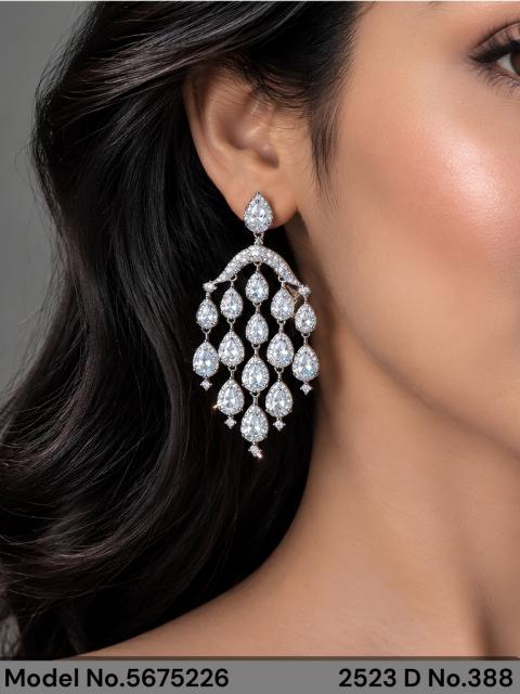 Real Zircon | Fashion AD Earrings
