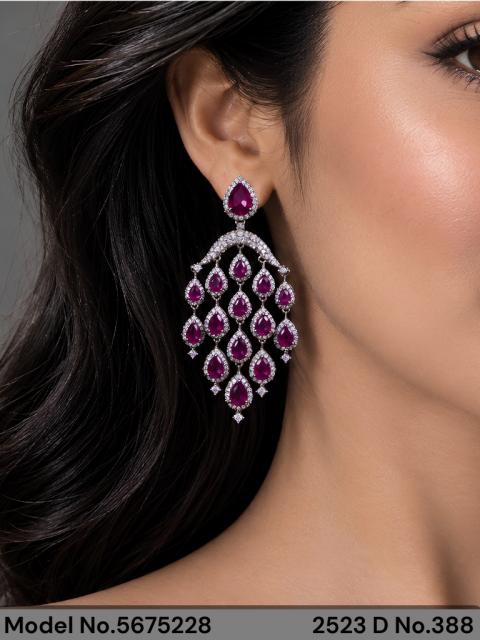 Real Zircon | Fashion AD Earrings