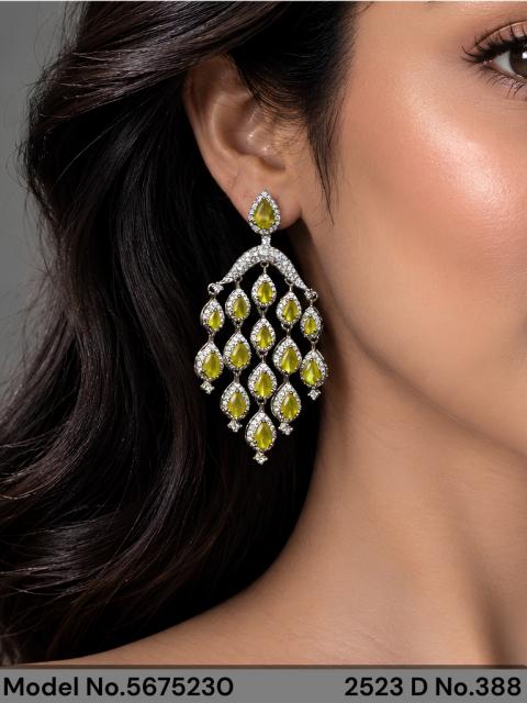 Real Zircon | Fashion AD Earrings