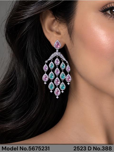 Real Zircon | Fashion AD Earrings