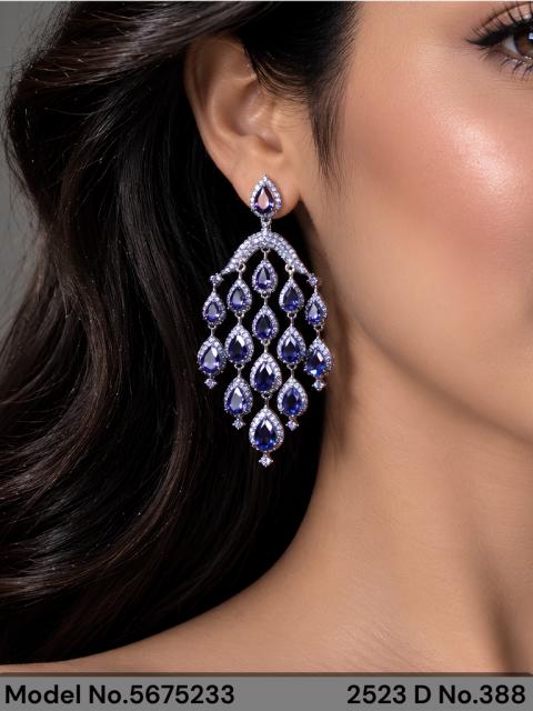 Real Zircon | Fashion AD Earrings