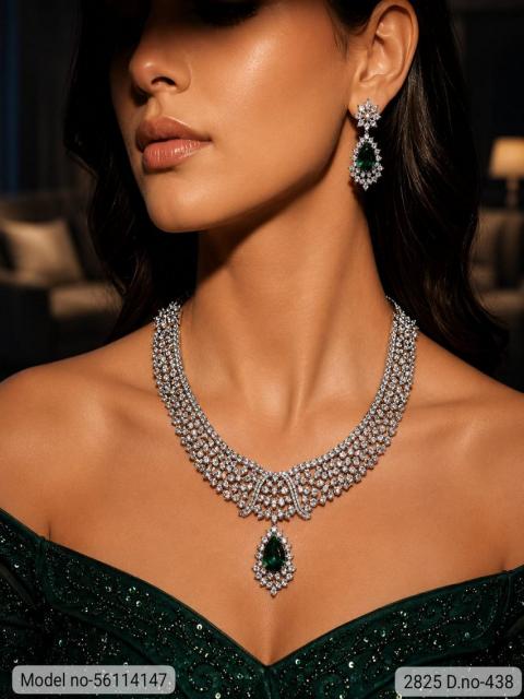 Cz Jewelry Set | Classic Pattern