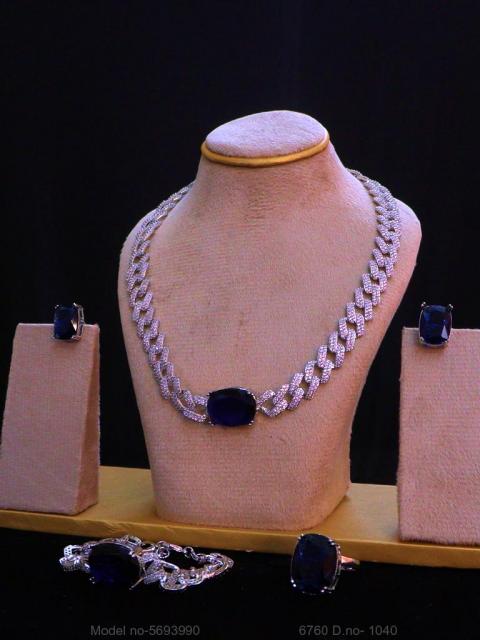 Original Cz Traditional Necklace