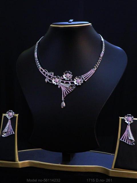 Classic yet Trendy | Cz Fashion Necklace Set