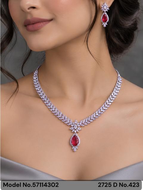 Ideal Necklace Set for Wedding Jewelry Occasions