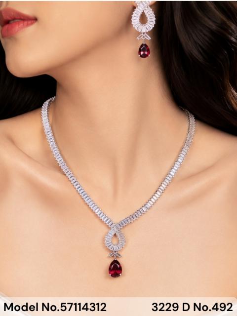 Cz Jewelry Set | Classic Pattern