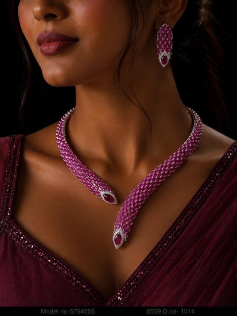 Traditional Cz Jewelry Sets