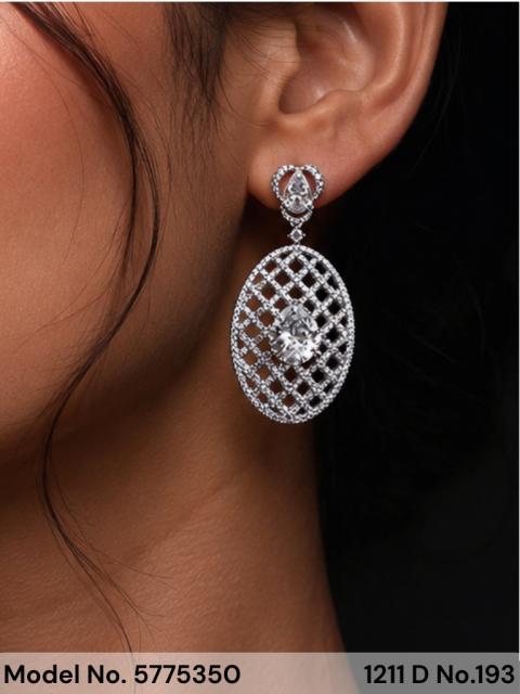 Diamond Replica Long Earrings