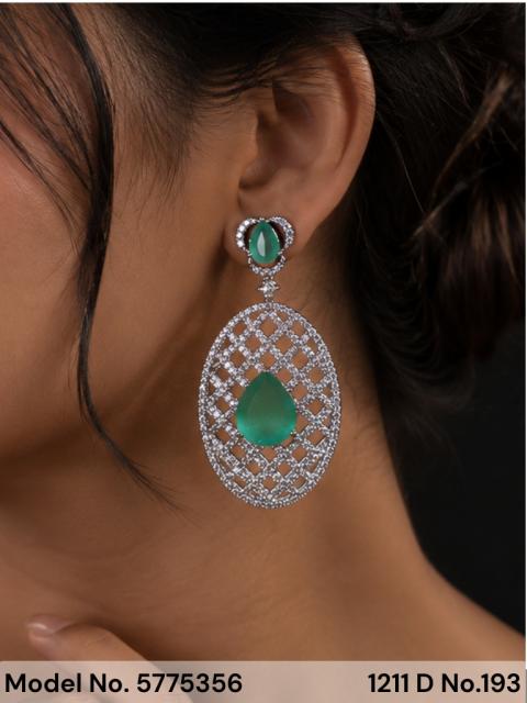 Cz Fashion Earrings | Handcrafted
