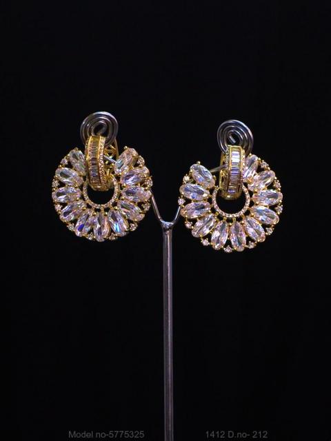 Cz Fashion Earrings | Handcrafted