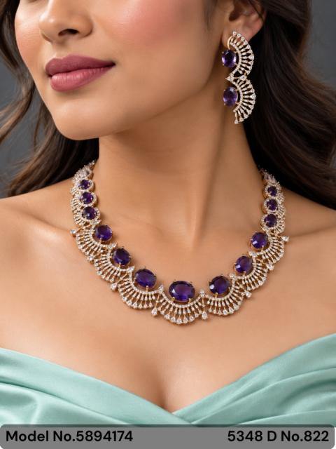 Original Cz Traditional Necklace