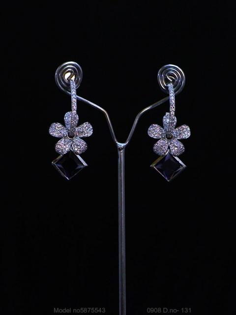 Lab Created Diamond Earrings