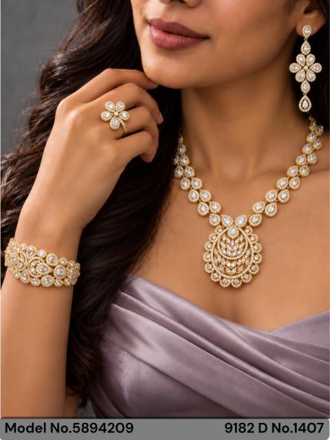 Gift Necklace Set in CZ