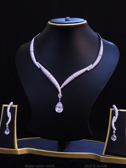 Original Cubic Zircon | Classic Necklace Set
