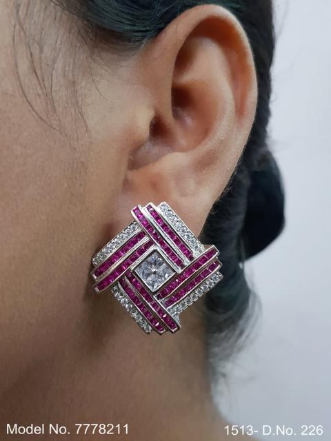 AAA start cut studs | Top Earrings cubic Zircons