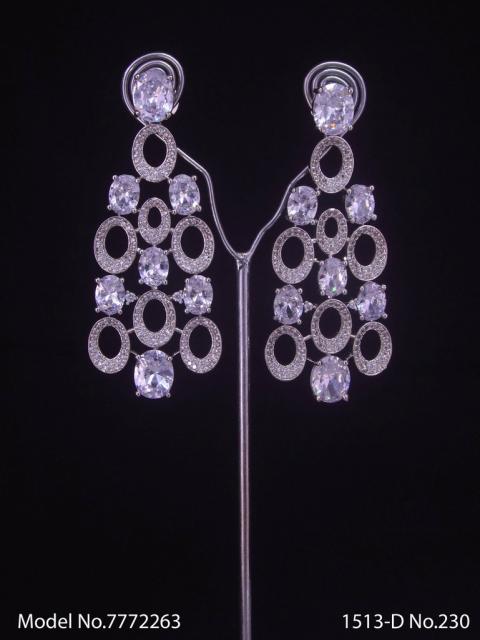 Indian CZ Earrings