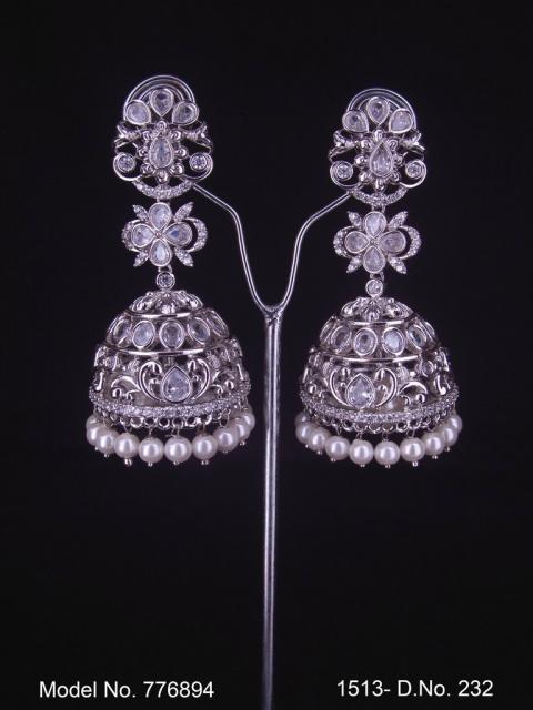 Original Zircon Long Earrings