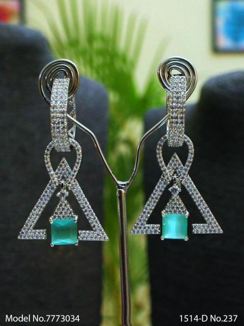 Indian CZ Earrings