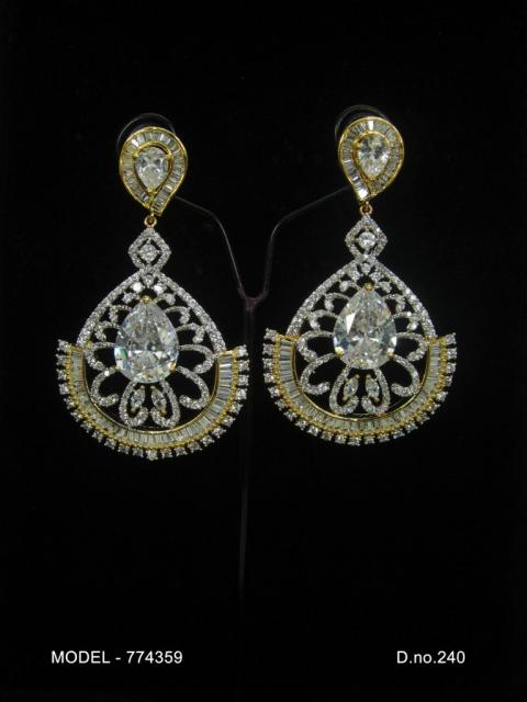 Imitation Jewelry | Cz Earrings