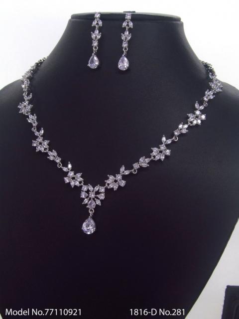 American Diamond Necklace Set | Wonderful Gift Item