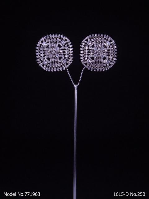 Ethnic Cubic Zirconia Earrings