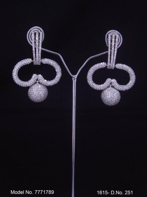 Cz Fashion Earrings | Handcrafted