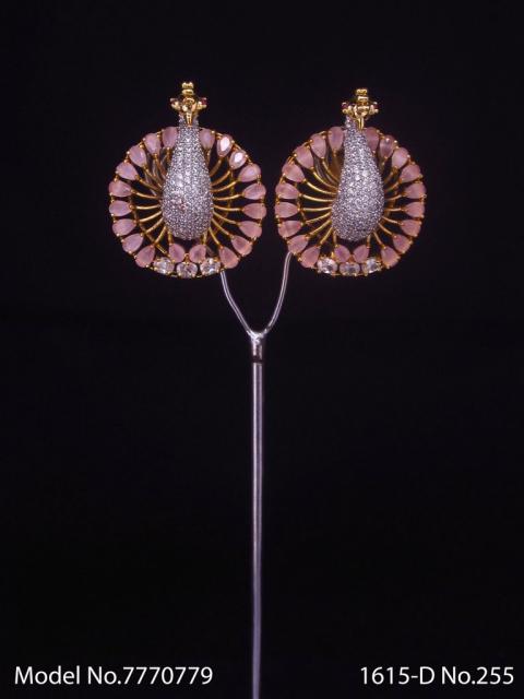 Original Zircon Long Earrings