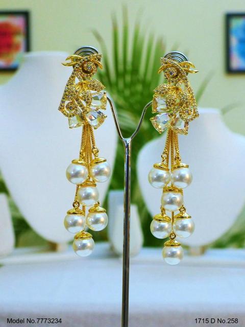 Indian CZ Earrings