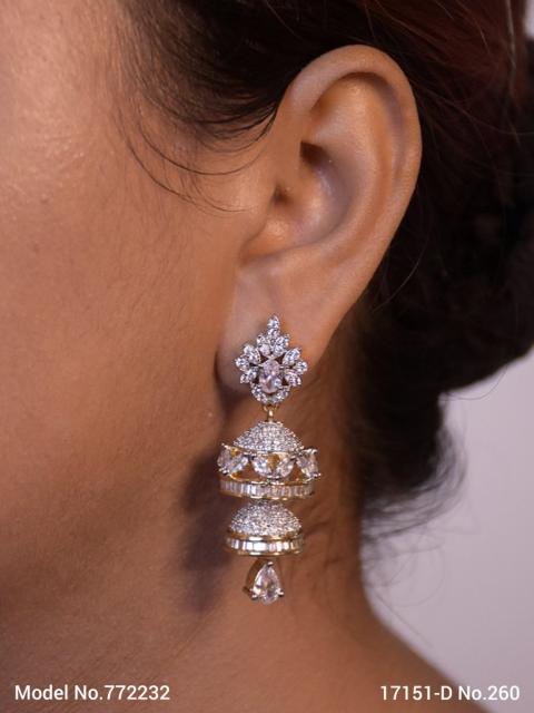 Fashion Cz Earrings in wholesale Price