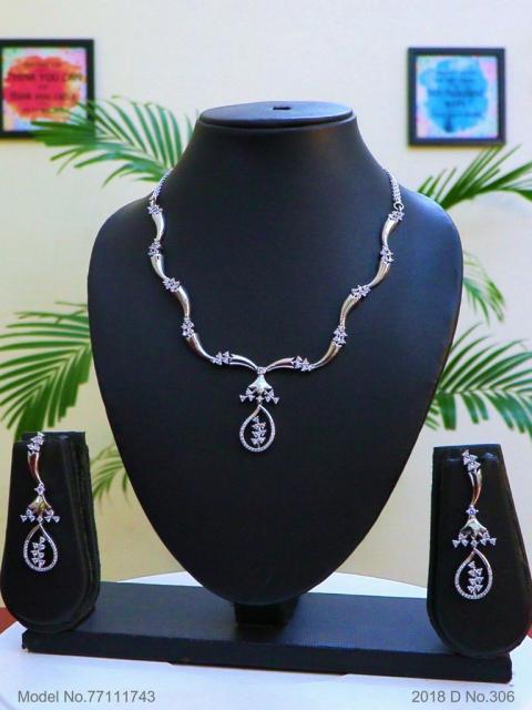 Cz Jewelry Set | Classic Pattern