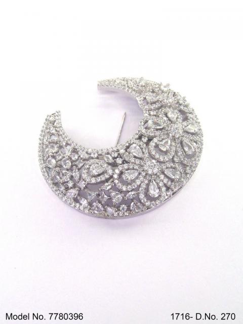 CZ Brooch