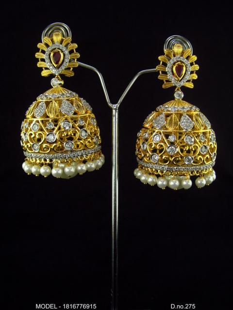 Diamond Replica Long Earrings