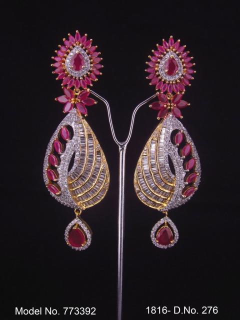 Cz Earring in wholesale price