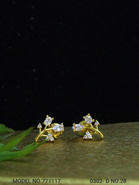 Original Zircon | AAA Star cut Stud AD Jewelry