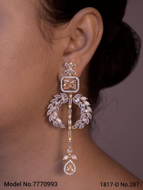 Real Zircon | Fashion AD Earrings