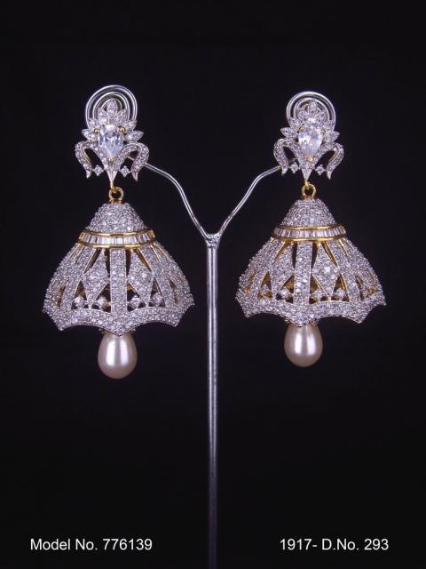 Diamond Replica Long Earrings