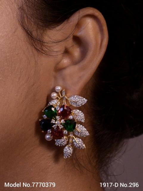 Wholesale Fashion Cz Earrings