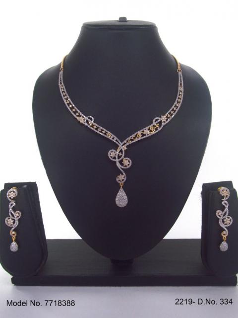 Original Cubic Zircon | Classic Necklace Set